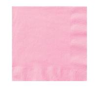 Unique Lovely Pink Paper Napkins for Party, 20 Pack 2-Ply Disposable Lunch Napkins - Soft Tableware for Birthday, Baby Shower, Wedding, Picnic & Celebration - Light Pink Party Décor