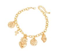 Unique Meet with Heart Charm Mixture Pant Decoration Chain Clip Plan for Cottonstyle Meet Heart Charm Trousers Chain