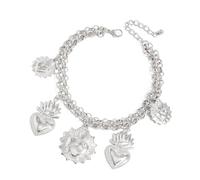 Unique Meet with Heart Charm Mixture Pant Decoration Chain Clip Plan for Cottonstyle Meet Heart Charm Trousers Chain