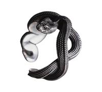 Unique Metal Rings Snake Adjustable Open Designs Party Wear Rings Opening Alloy Texture For Multifuntional Wear Party Accessory