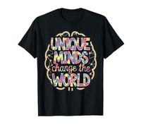 Unique Minds Change The World Puzzle Pride T-Shirt