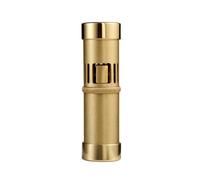 Unique Mini Swiss Retro Soft-Flame Windproof Trench Copper Kerosene Lighter, Refillable, Push-Button Ignition, Camping, Flint Wheel, Portable, Gift Boxed, Men’s Exclusive, Thorens Blaze Capsule