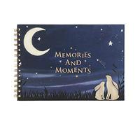 Unique Multicolor Baby Memory Book Milestones - 19x28 Centimetres - Beautifully Crafted Keepsake Album - Sentimental Baby Shower Book for New Parents