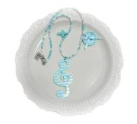 Unique Music Note Beaded Necklace with Acrylic Pendant | Aesthetic Jewellery Piece for Her Musical Note Charm Acrylic Pendant Vintage Beads Neck Chain for Women Girls