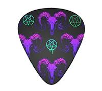 Unique mystical ram skull Guitar pick for electric guitar, acoustic guitar, mandolin, and bass Custom Guitar Picks Thin, Medium & Heavy Gauges