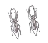 Unique Oversized Designs Earrings Retro Alloy Statement Pieces for Daily Wear Vintage Earrings
