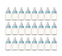 Unique Pack of 24 Fillable Candy Holders for Making Lasting Memories at Your Upcoming Baby Shower Event (Blue)