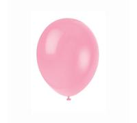 Unique Pack Of 50 Blush Pink 12" Latex Balloons