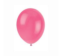 Unique Pack Of 50 Candy Pink 12" Latex Balloons