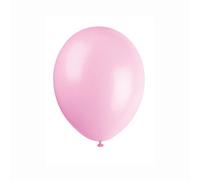 Unique Pack Of 50 Powder Pink 12" Latex Balloons