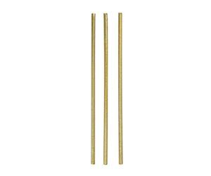 Unique Party 19993 - Gold Sparkle Birthday Candles, Pack of 18