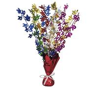 Unique Party 21416 - Glitz Multi-coloured 70th Birthday Balloon Weight Centrepiece