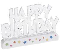 Unique Cake Topper 37043 – Flashing "Happy Birthday"