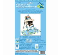 Unique Party 40465 Blue Turtle 1st Birthday High Chair Decorating Kit, Multicolor, 4pc