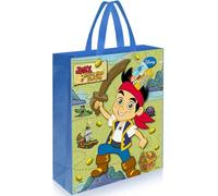 Unique Party 41583 - Large Jake and the Neverland Pirates Party Bag, 33cm x 28cm