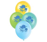 Unique Party 42421 - 12" Latex Under The Sea Balloons, Pack of 8