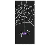 Unique Party 46459 - Cellophane Black Spider Web Halloween Party Bags, Pack of 20