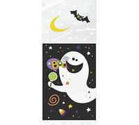 Unique Party 46499 - Cellophane Happy Halloween Party Bags, Pack of 20