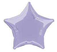 Unique Party 53314 - 20" Foil Lavender Star Helium Balloon