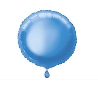 Unique Party 53334 - 18" Foil Round Royal Blue Helium Balloon