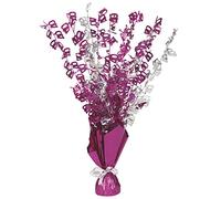 Unique Party 56478 - Glitz Pink 40th Birthday Balloon Weight Centrepiece