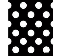Unique Party 62070 - Black Polka Dot Party Bags, Pack of 8