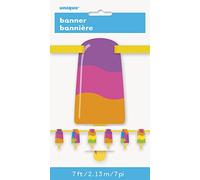 Unique Party 62749 - 7ft Ice Lolly Summer Party Garland