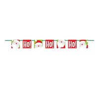 Unique Party 63539-5ft Ho Ho Ho Christmas Bunting