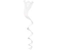 Unique Party 63569 - 90cm Hanging Spiral Ghost Halloween Decorations, Pack of 3