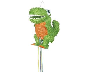 Unique Party 65996 - T-Rex Dinosaur Pinata, Pull String