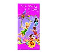 Unique Party 71359 - Springtime Disney Fairies Door Poster, 5ft x 2.5ft