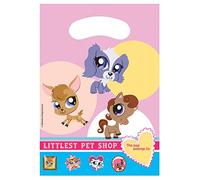 Unique Party 71579 - Littlest Pet Shop Party Bags, Pack of 6