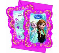 Unique Party 71605 - Disney Frozen Party Invitations, Pack of 6