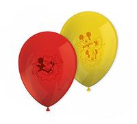 Unique Party 71641 - 11" Latex Disney Mickey Mouse Balloons, Pack of 8