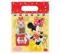 Unique Party 71813 - Café Disney Minnie Mouse Party Bags, Pack of 6