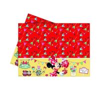 Unique Party 71817 - Plastic Café Disney Minnie Mouse Tablecloth 1.8m x 1.2m