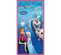 Unique Party 72026 - Disney Frozen Door Banner, 5ft x 2.5ft