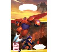 Unique Party 72040 - Disney Big Hero 6 Party Bags, Pack of 6