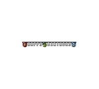 Unique Party 72069 - 1.7m Marvel Avengers Assemble Happy Birthday Banner