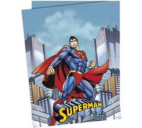 Unique Party 72181 - Superman Plastic Tablecloth, 1.8m x 1.2m