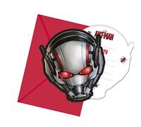 Unique Party 72208 - Marvel Ant-Man Party Invitations, Pack of 6