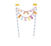 Unique Party 73428 - Zoo Baby Shower Bunting Cake Topper