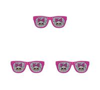 Unique Party 79131 - Pinhole LOL Surprise Novelty Glasses Party Bag Fillers, Pack of 12, Pink