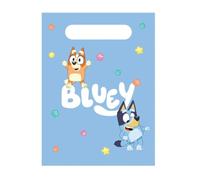 Unique Party 82352 Loot Bags - Bluey Party - Pack of 8, Multicolour