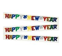 Unique Party 9033 - Metallic Happy New Year Banner
