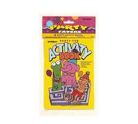 Unique Party Activity Book (Pack of 8) Unique Party Multicolor