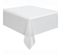 Unique Party Clear Plastic Tablecloth, 108" x 54"