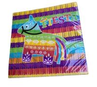 Unique Party Fiesta Paper Napkins (Pack of 16) Unique Party Multicolor