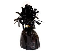 Unique Party Foil Balloon Weight, Black, 1 Pack
