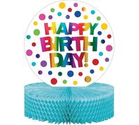 Unique Party Foil Honeycomb Birthday Party Centrepiece Unique Party Multicolor